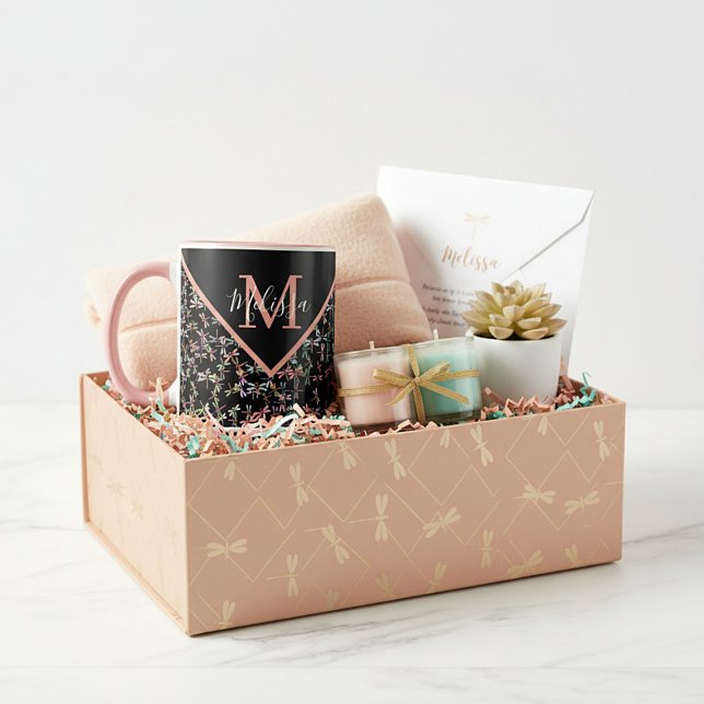 Colourful dragonflies personalised   mug (Creator Uploaded)