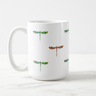 Colourful Dragonfly Mug