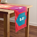 Colourful Dreidels: the Jewish Holiday of Hanukkah Short Table Runner<br><div class="desc">Cute and cheerful dreidels with the Hebrew letters nun, gimmel, hey, and shin for the celebrations of the Jewish holiday of Hanukkah. Traditionally, during the holiday of Chanukah, children (and often adults) play a safe-hazard game with a dreidel (or sevivon in modern Hebrew). On the four walls there are the...</div>