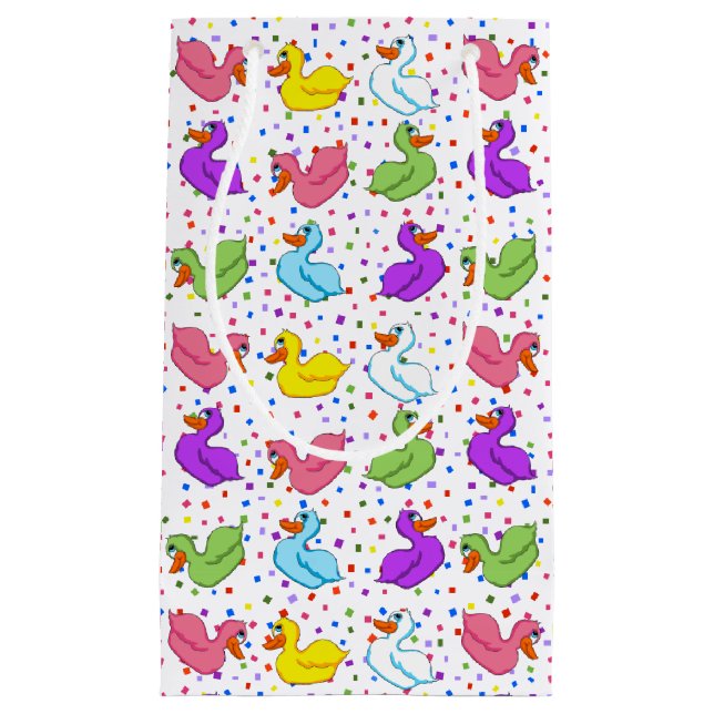 Colourful Ducks Gift Bag (Front)