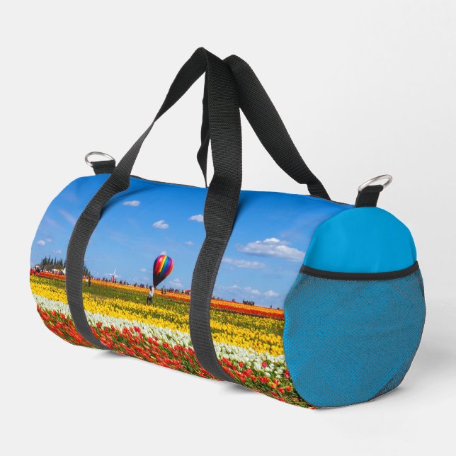 Colourful duffel Bag (Right Corner)