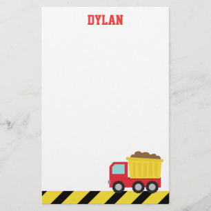 Colourful Dump Truck, Construction Vehicle for Boy Stationery