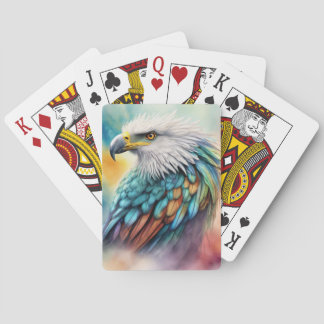 Colourful Eagle Playing Cards