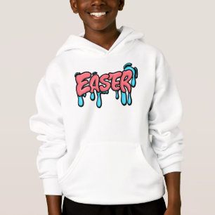 Colourful Easter Drip Text Graffiti Style Design