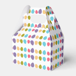 Colourful Easter Egg Favour Box