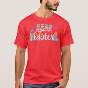Colourful Easter Eggs Girls Women  T-Shirt