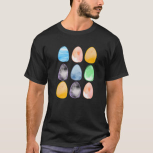 Colourful Easter Eggs Hunting Season Happy Easter T-Shirt