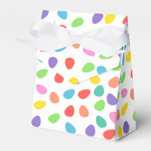 Colourful Easter Eggs Pattern Favour Box