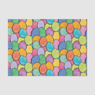 Colourful Easter Eggs Tissue Paper