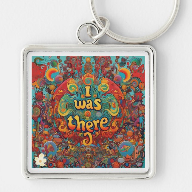 “Colourful Echoes” Key Ring (Front)