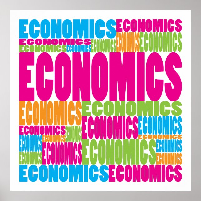 Colourful Economics Poster (Front)