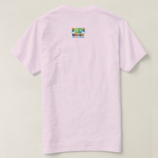 Colourful eid mubarak greeting card with mosque an T-Shirt
