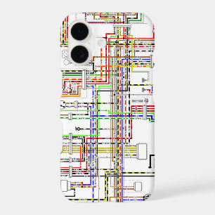 Colourful electric scheme