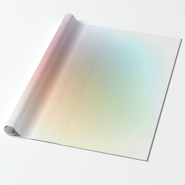 Colourful Elegant Trendy Modern Template Wrapping Paper (Unrolled)