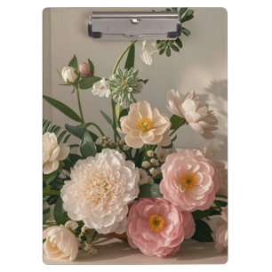 Colourful Elegant vintage-inspired flowers  Clipboard