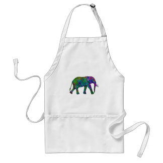 Colourful Elephant Standard Apron