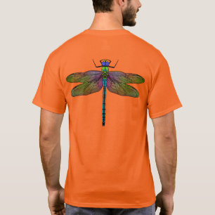 Colourful Emperor Dragonfly Art T-Shirt