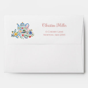 Colourful Enchanted Alice in Wonderland Birthday Envelope