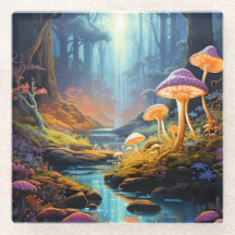 Colourful Enchanted Forest Fantasy Luminescence