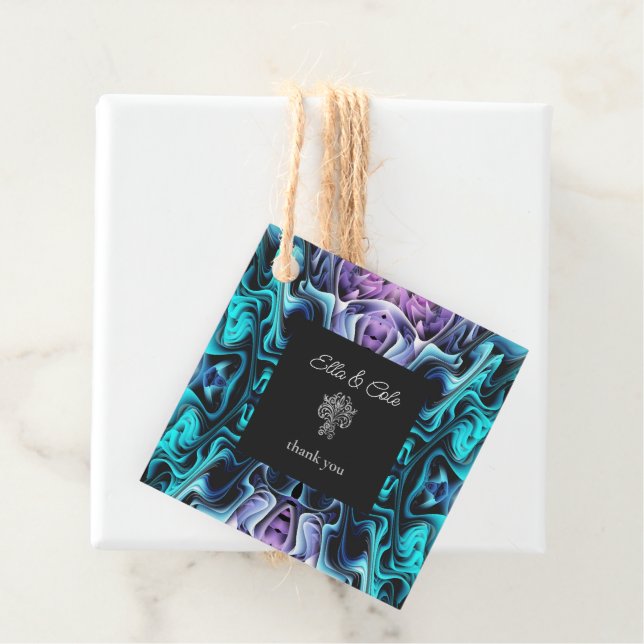 Colourful Enchantment Favour Tags (In Situ)