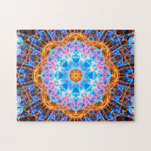 Colourful Energy Mandala   Relaxing Jigsaw Puzzle