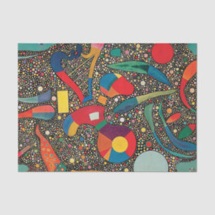 Colourful Ensemble by Wassily Kandinsky  Tissue Paper