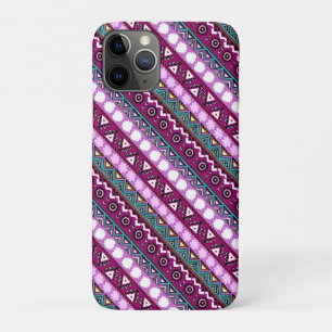 Colourful ethnic patterns design iPhone 11 pro case