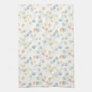Colourful Eucalyptus Foliage Tea Towel