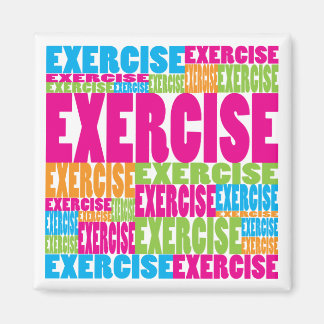 Colourful Exercise Magnet