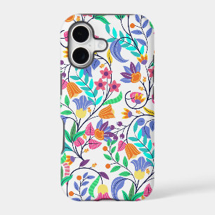 Colourful Exotic Floral Pattern