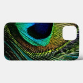 Colourful Exotic Peacock Feather Modern Photograph Case-Mate iPhone Case (Back (Horizontal))