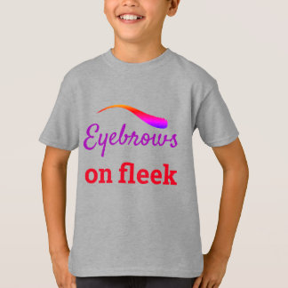 Colourful Eyebrows on Fleek Trendy Flawless, ZFJ T-Shirt