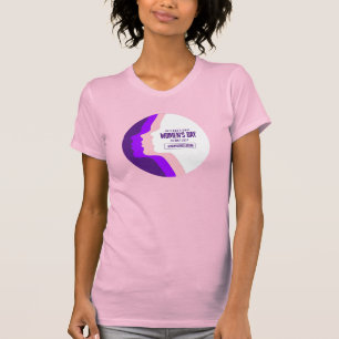Colourful Faces International Women's Day March 8 T-Shirt