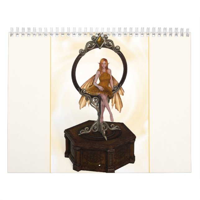 Colourful Fairies calendar (Cover)