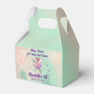 Colourful Fairy Birthday Favour Box
