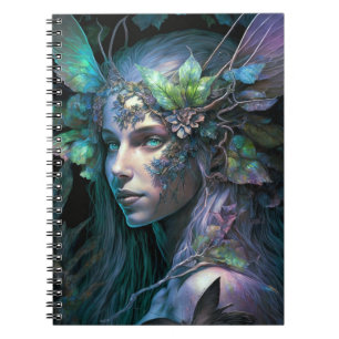 Colourful Fairy Fantasy Art Notebook