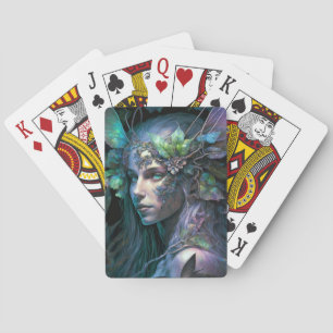 Colourful Fairy Fantasy Art Playing Cards