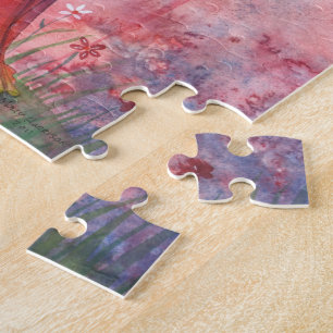 Colourful Fairy Puzzle with Tin