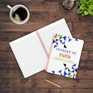 Colourful Faith Inspirational Quote Notebook