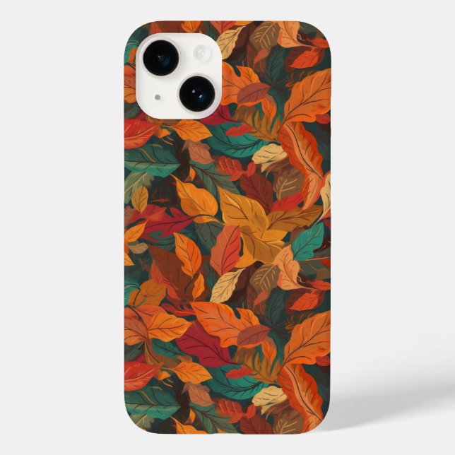 Colourful Fall Leaves Case-Mate iPhone Case (Back)