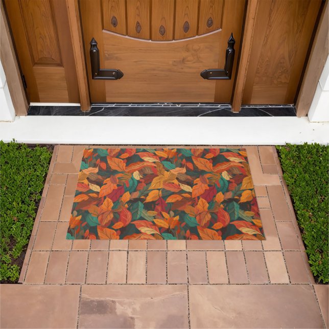 Colourful Fall Leaves  Doormat (Outdoor)
