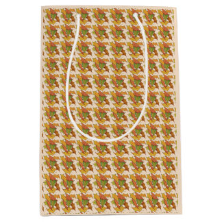 Colourful Fall Leaves for Thanksgiving Original Ar Medium Gift Bag