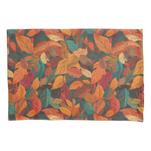 Colourful Fall Leaves  Pillowcase