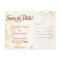 Colourful Fall Save The Dates With Autumn Leaves