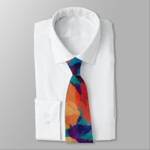 Colourful Fallen Leaves Tie