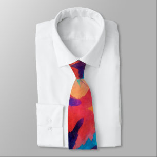 Colourful Fallen Leaves Tie