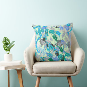 Colourful Falling Leaves 2 Cushion