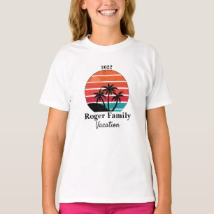Colourful Family Reunion Vacation  T-Shirt