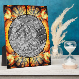 Colourful Fancy Gourds Create Your Own Photo Plaque
