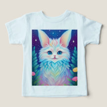 Colourful Fantasy Animal Print T-Shirt